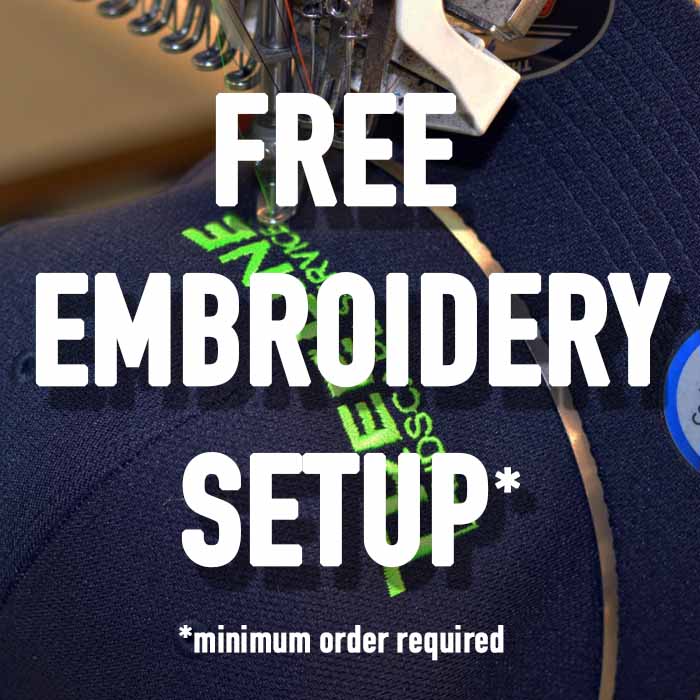 Free Embroidery Setup